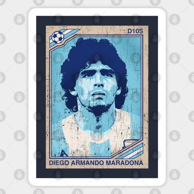 Diego Armando Maradona - 10 Forever Magnet by Sachpica